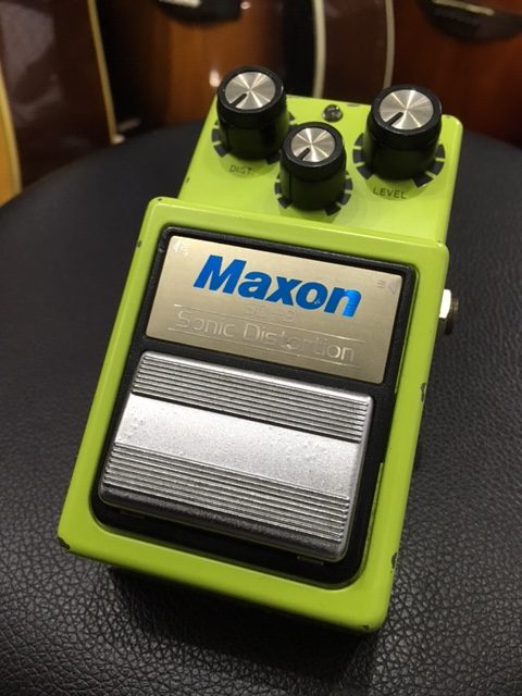 Maxon / SD-9　1980年前半　オペアンプ艶有り4558搭載